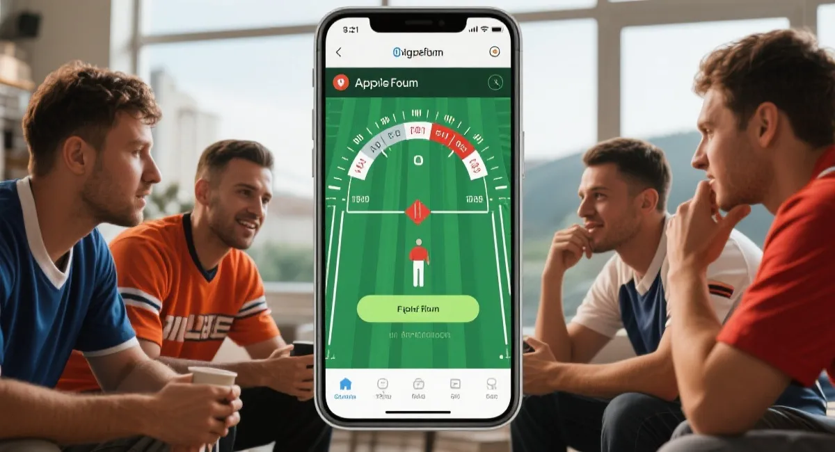 运动社区互动页面