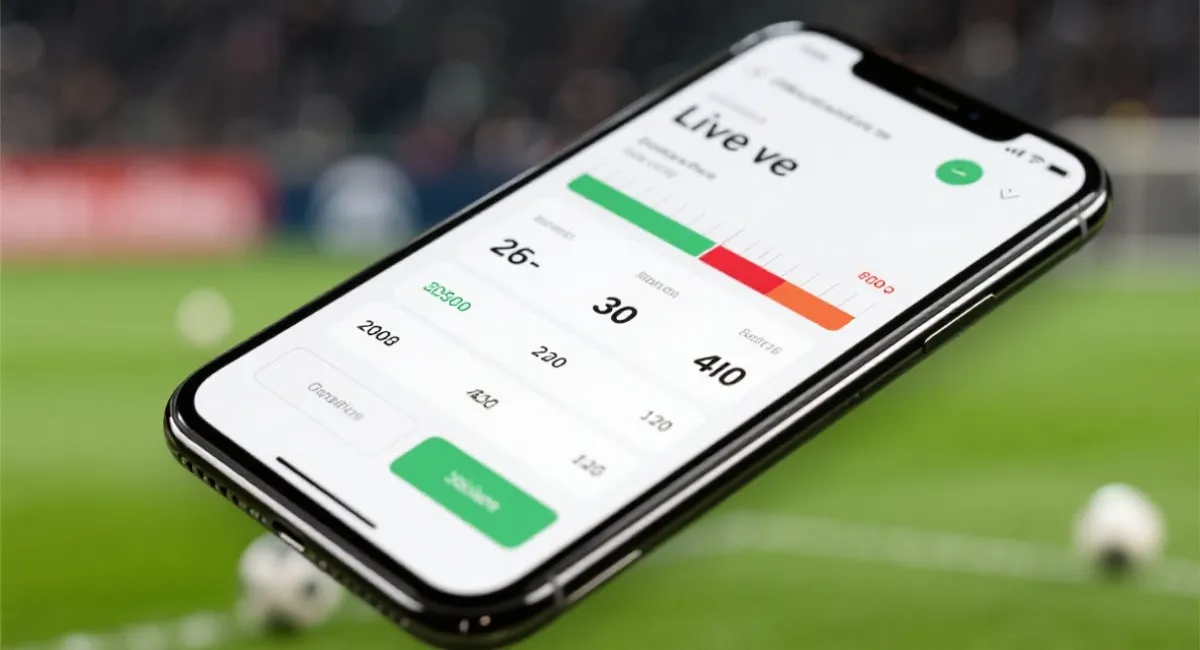 实时赛事推送界面