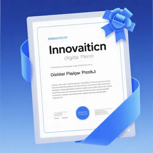 创新应用荣誉证书