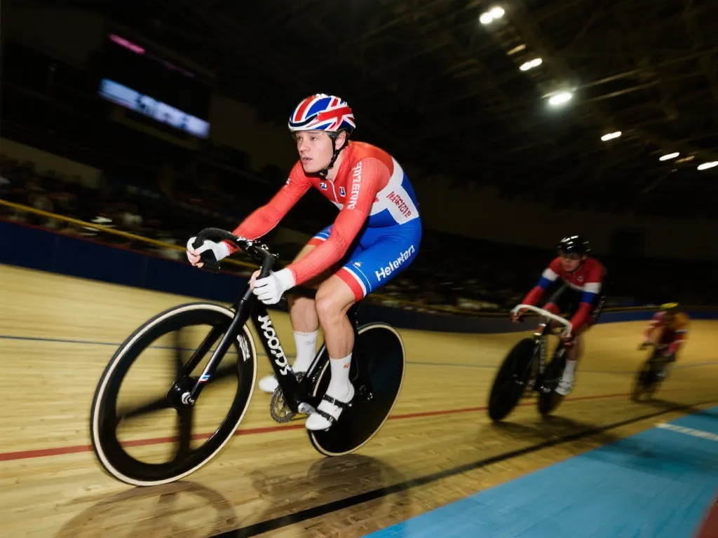 速度与荣耀：英荷争锋，世界自行车场地赛上的金牌角逐